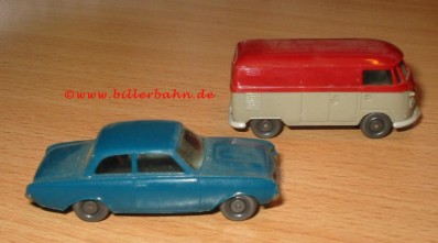 VW Bulli and Ford 17 M