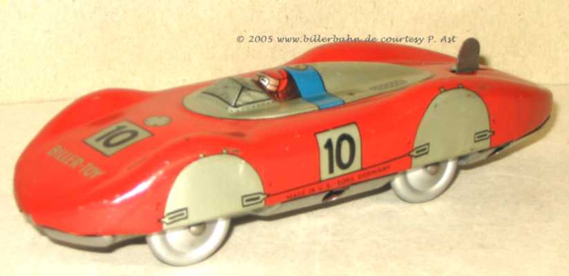 No. 10 in red / silver