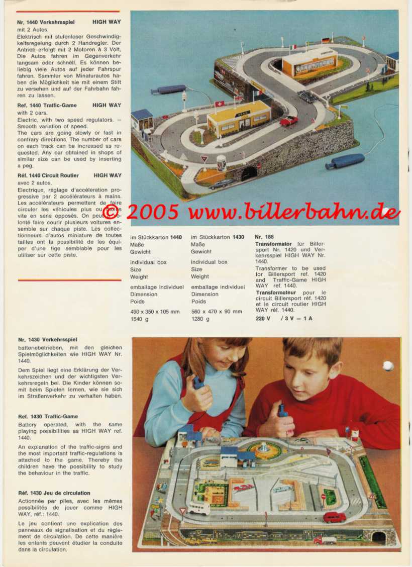 Catalogue 1970 page 3