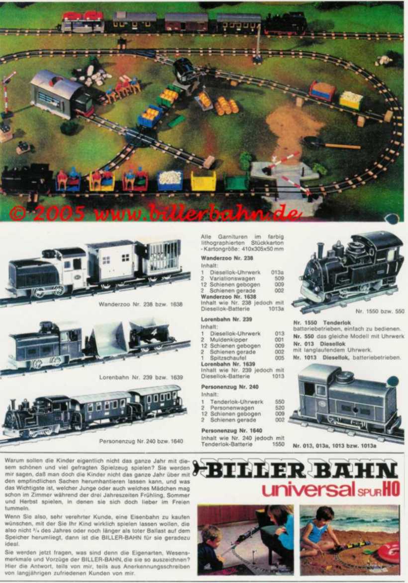 Catalogue 1970 page 1