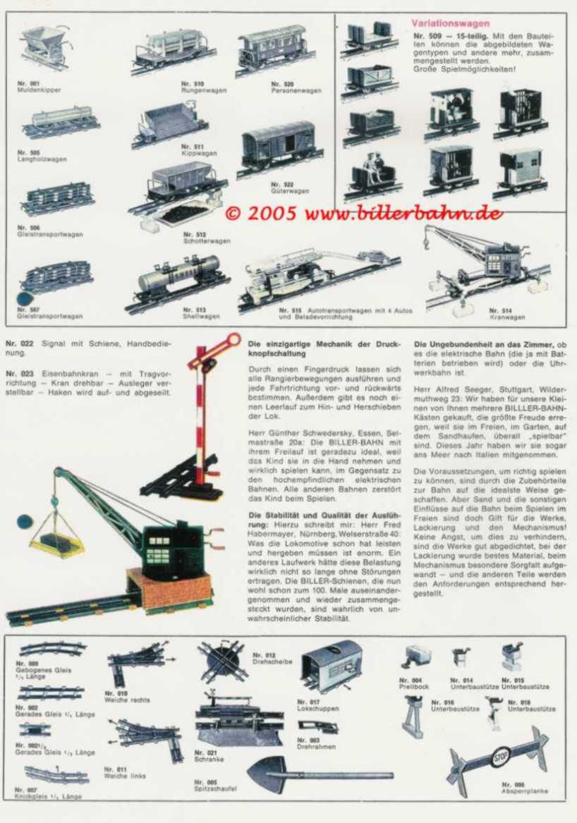 Catalogue 1970 page 2