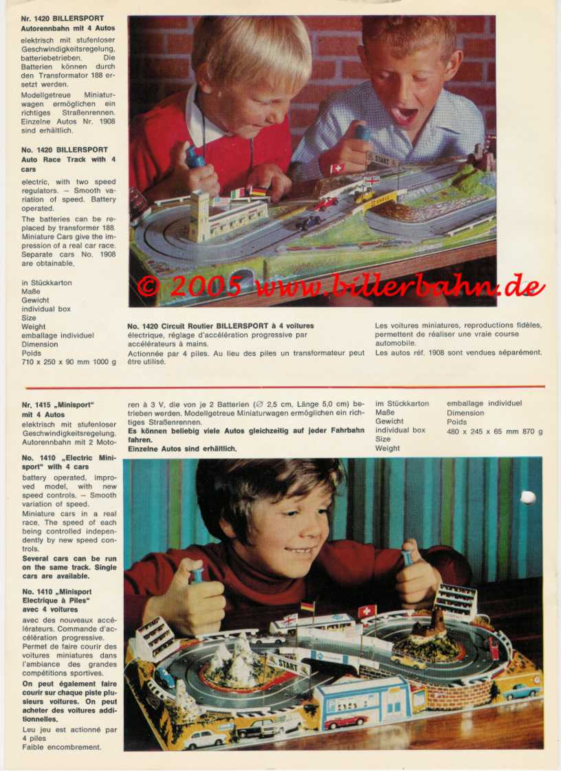 Catalogue 1971 page 5