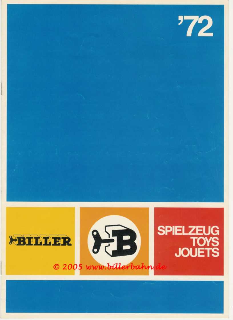 Catalogue 1972 front cover