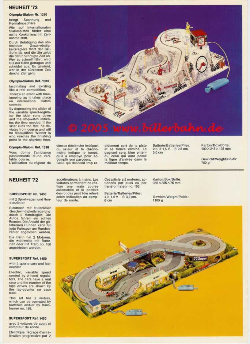 Catalogue 1972 page 5