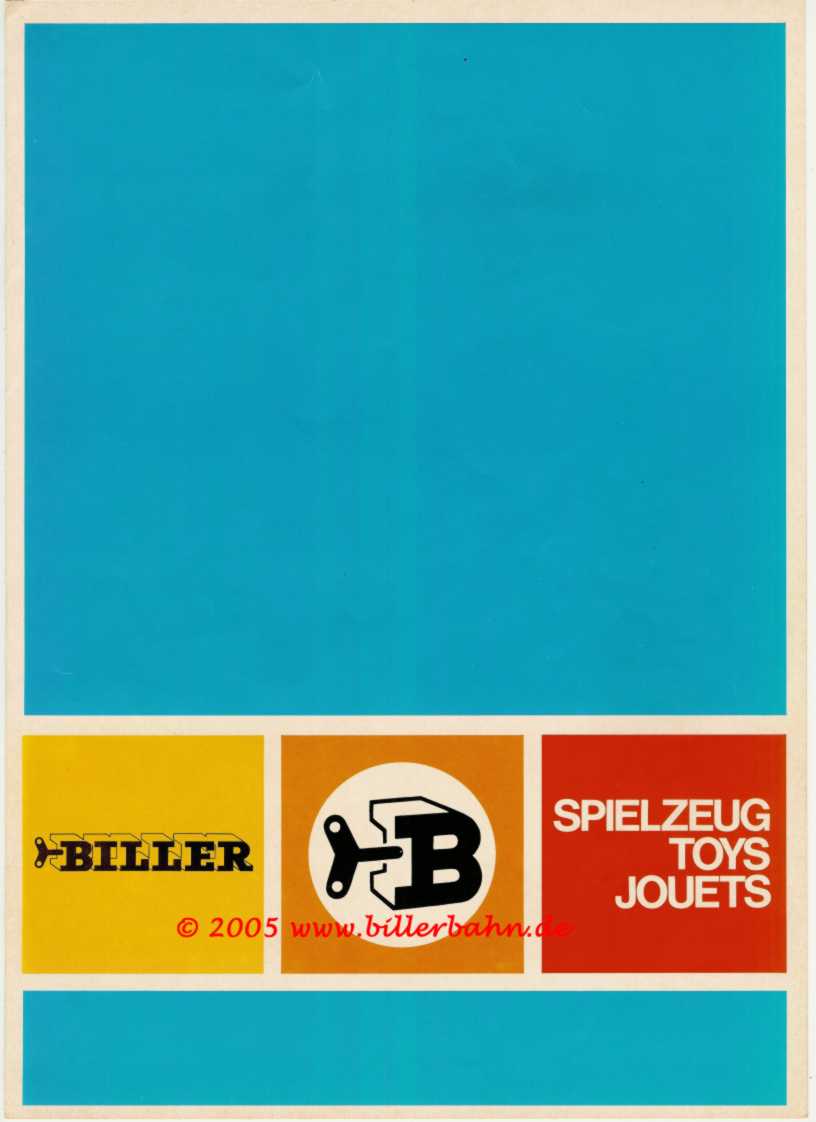 Catalogue 1973 V1 - Front cover