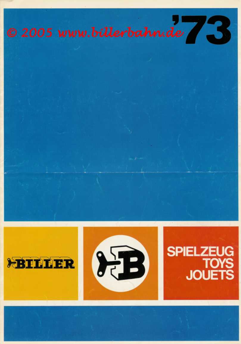 Catalogue 1973 V2 - front cover